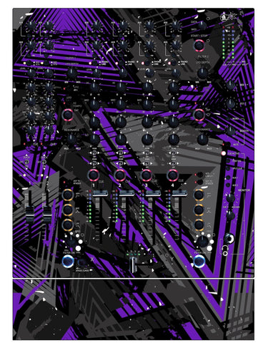 Allen and Heath XONE 92 Skin Ridge Purple